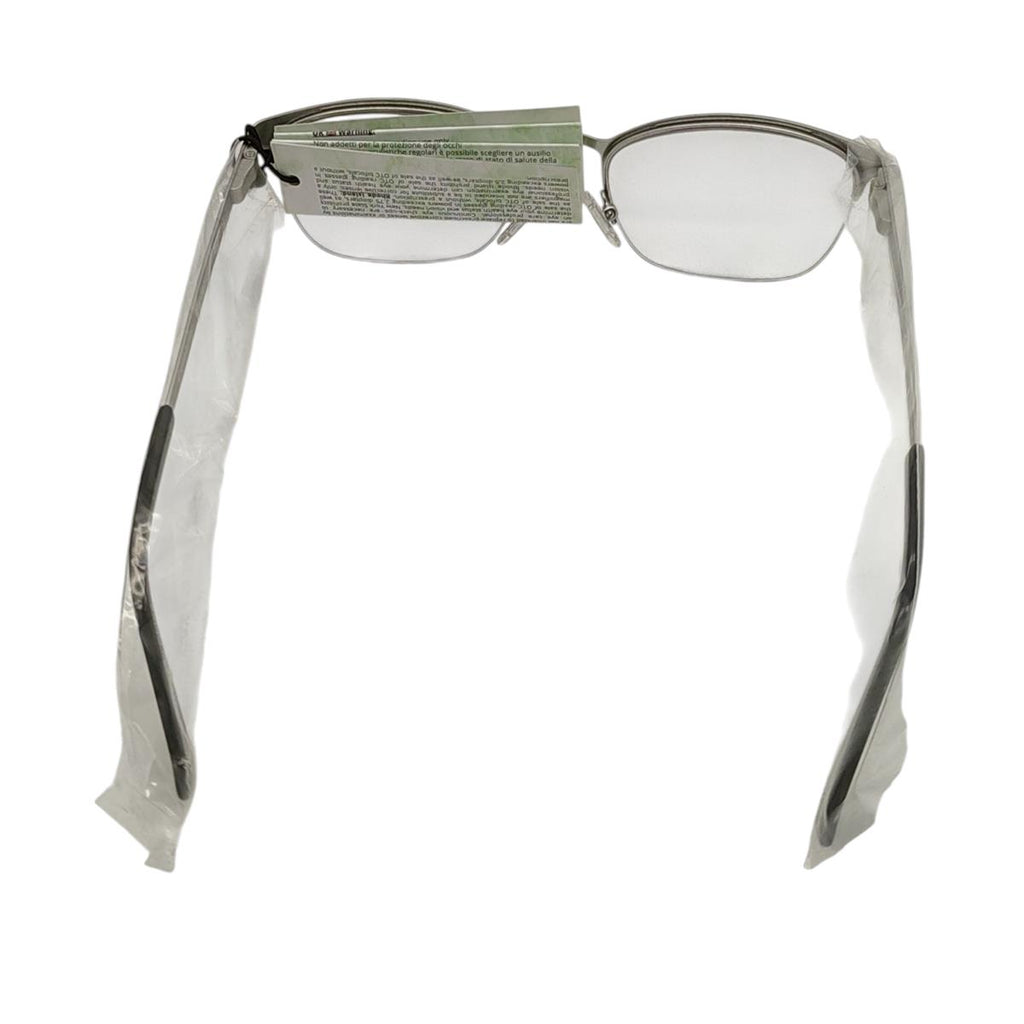 Edison & King Celebrity Lesebrille Halbrand Metall silber 2,50 dpt
