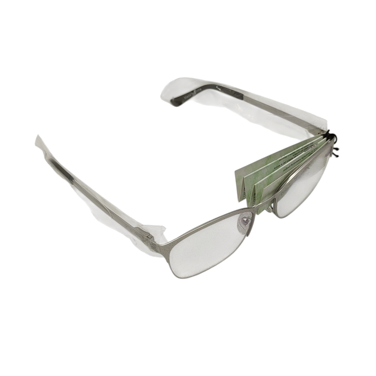 Edison & King Celebrity Lesebrille Halbrand Metall silber 2,50 dpt