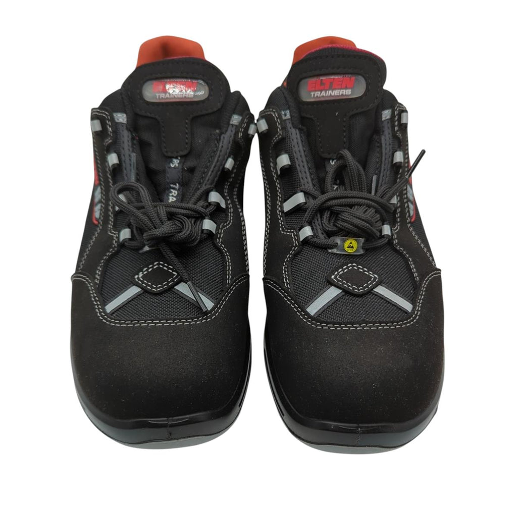 ELTEN SENEX XXT ESD S3 Sicherheitsschuhe Herren Gr. 45 Schwarz/Rot
