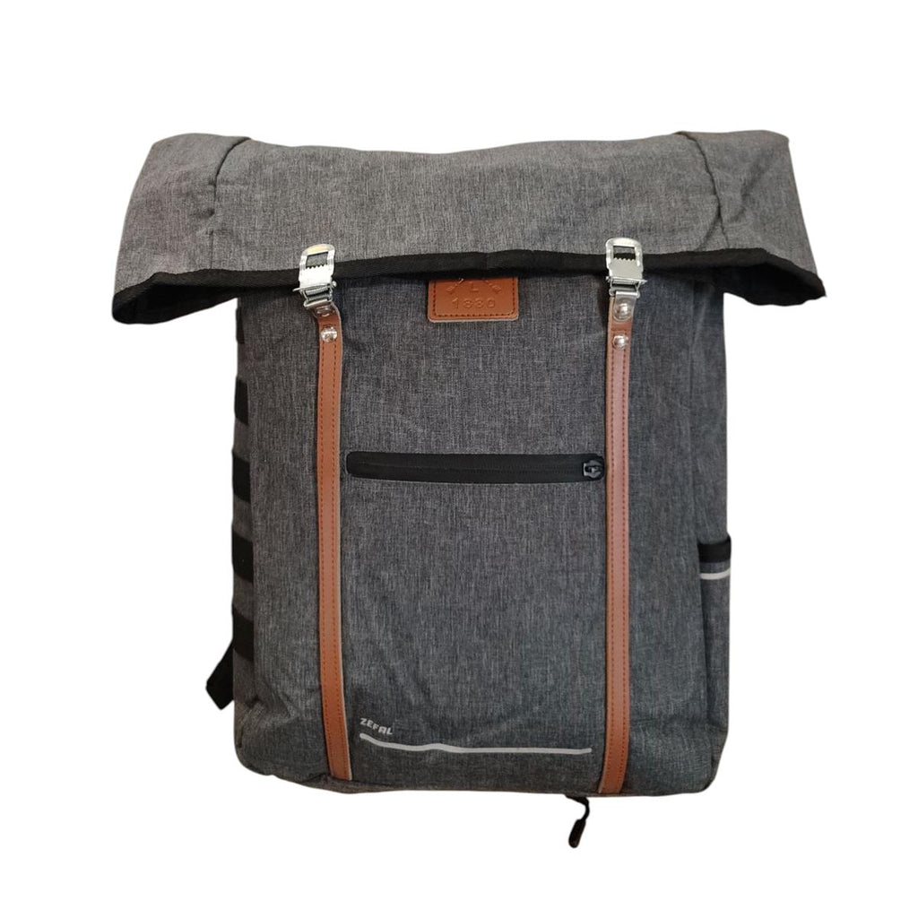 ZEFAL Urban Backpack Grey 1180 g, Rucksack für Citybikes Grasu.