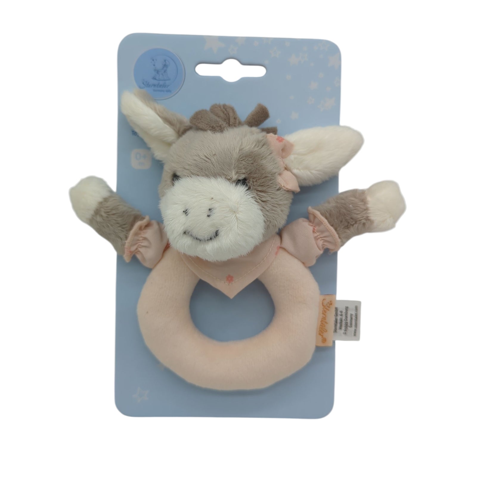 Sternengriffel Esel Emmy Kuscheltier Mädchen Beige