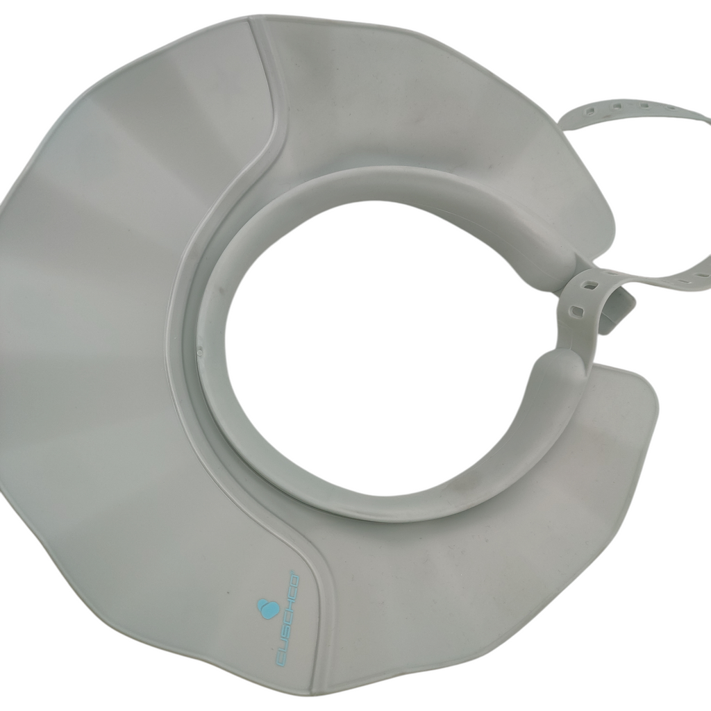 CUSCHCO Duschhaube Kinder Blau wasserdicht Haarwaschhilfe