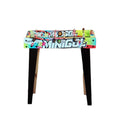 Sport1 Mini-Tor Tischfußball mit Beinen MDF 69 x 37 x 65 cm