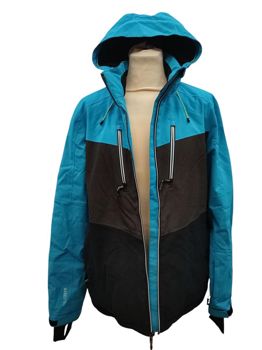 killtec KSW 45 MN Jckt Herrenjacke Kapuze schwarz blau XL EU