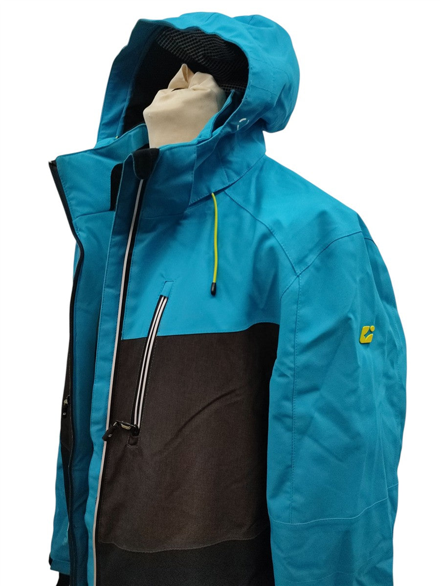killtec KSW 45 MN Jckt Herrenjacke Kapuze schwarz blau XL EU