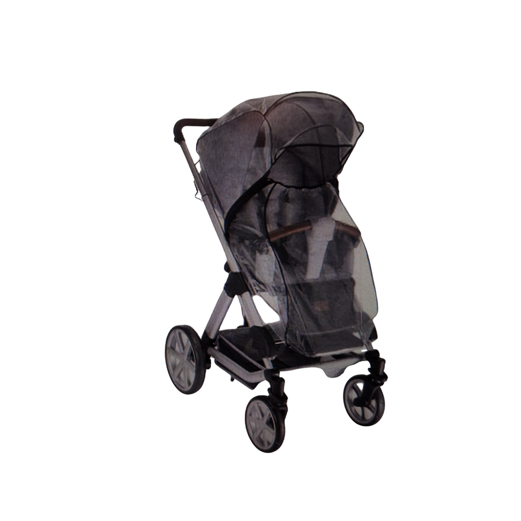 reer RainCover Classic Kinderwagen-Regenschutz Regenverdeck mit Reißverschluss