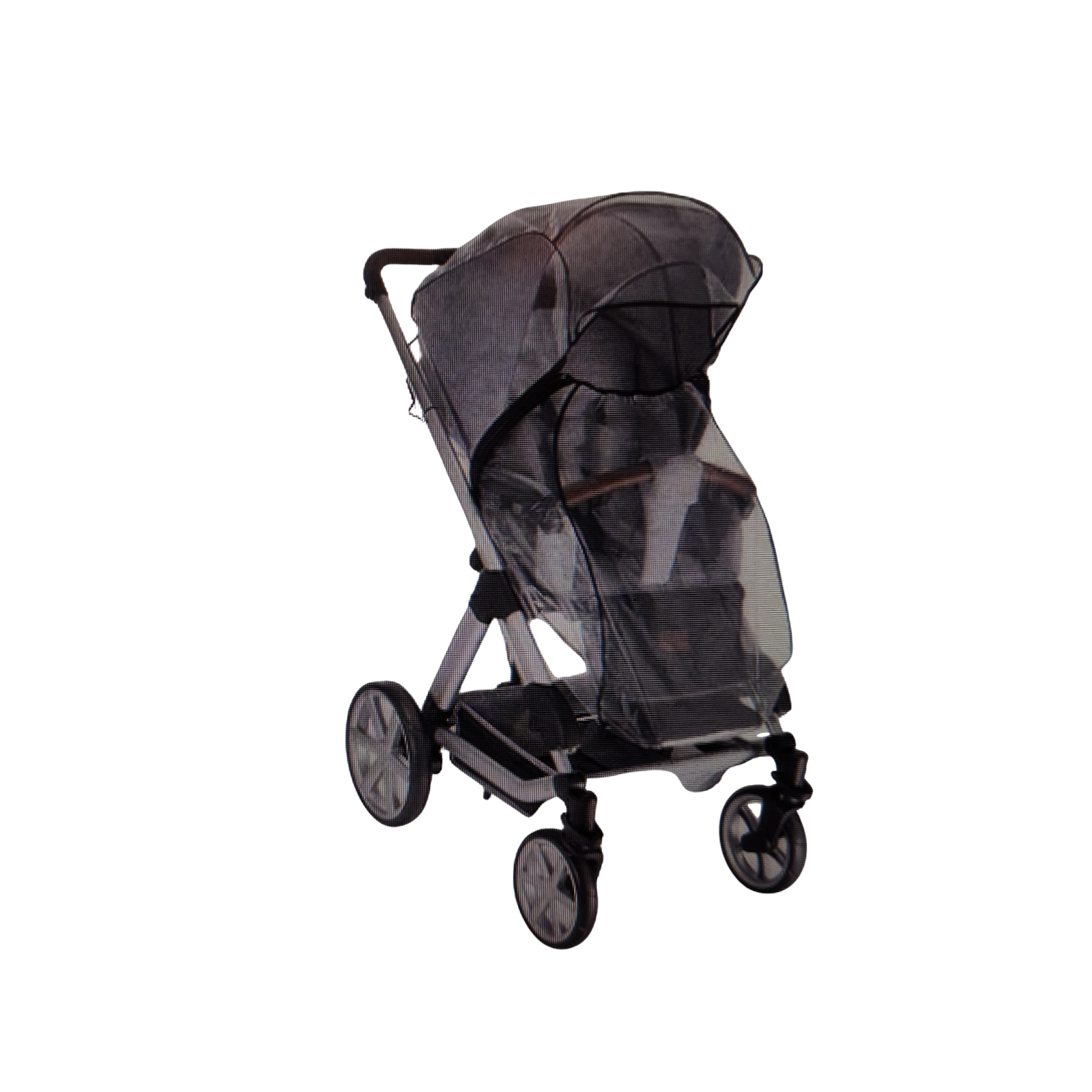 reer RainCover Classic Kinderwagen-Regenschutz Regenverdeck mit Reißverschluss