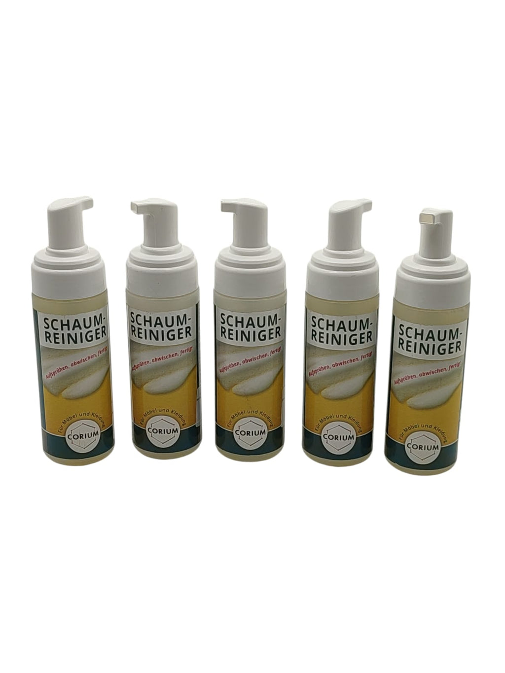 CORIUM Foam Cleaner Leather Textiles Shoes Furniture 150 ml