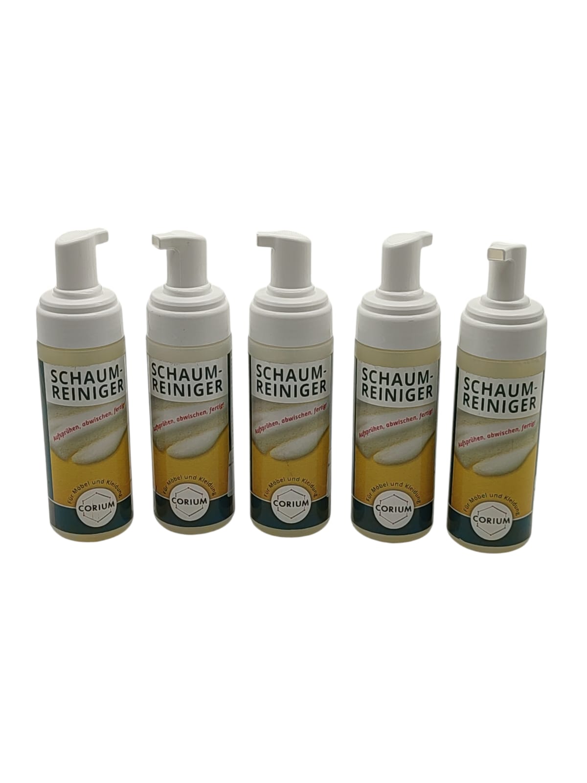 CORIUM Foam Cleaner Leather Textiles Shoes Furniture 150 ml