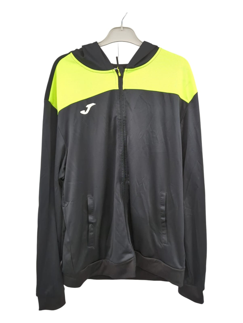 Joma Phoenix II Trainingsanzug Herren Jogginganzug Größe 2XL Schwarz/Gelb