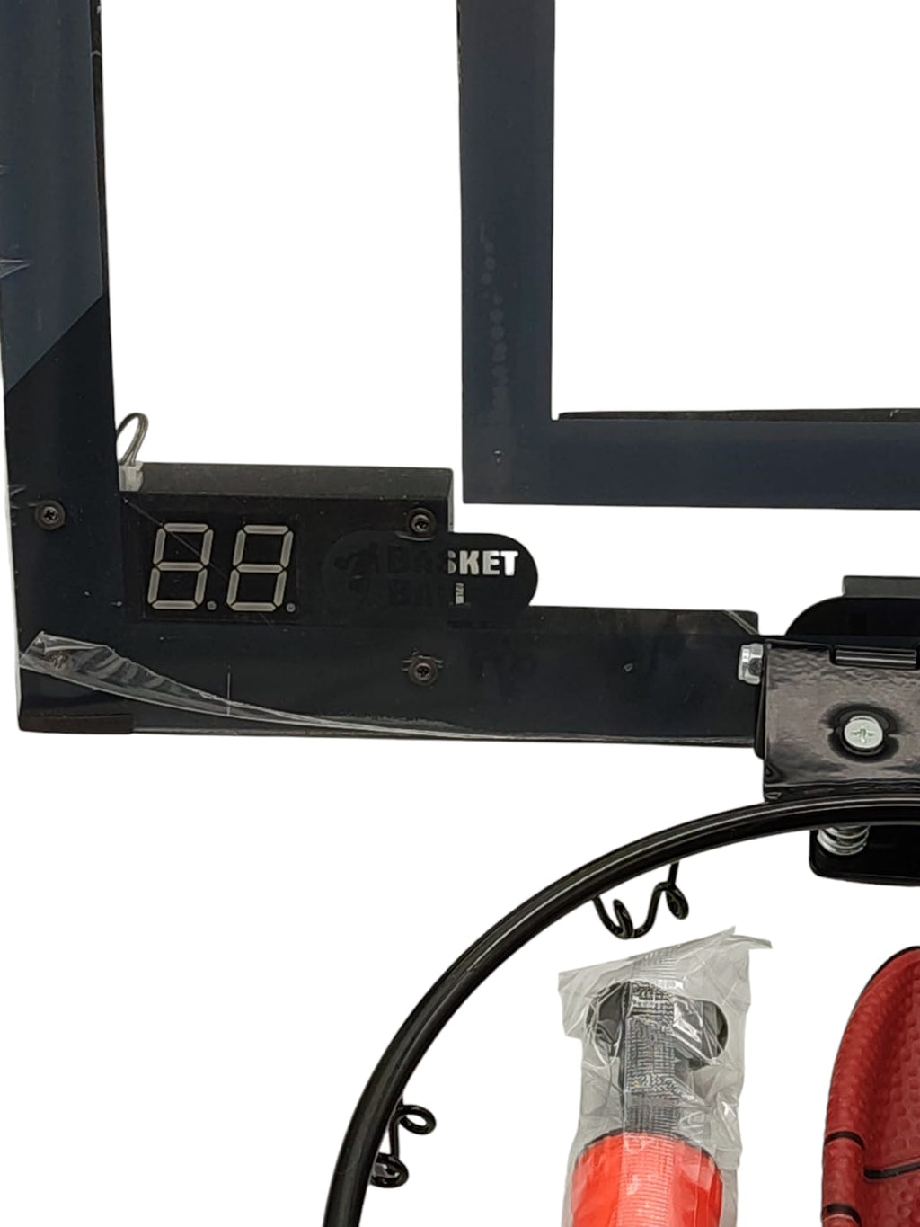 PELLOR Mini Basketball Hoop Countdown Sound Hanging