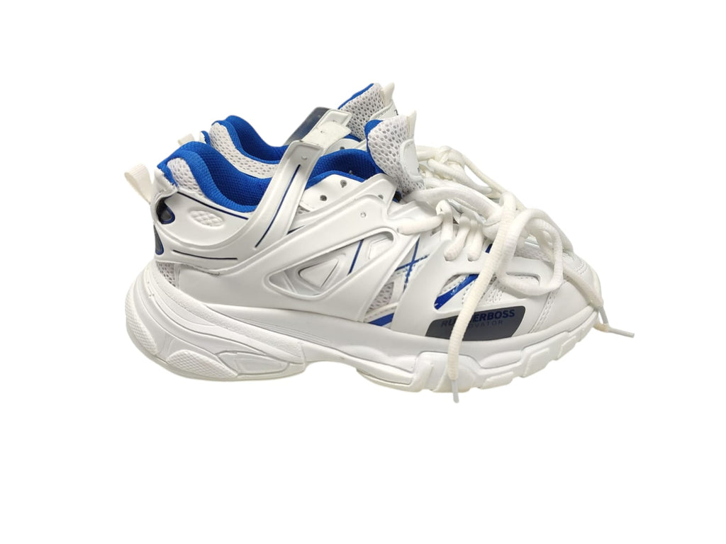 Bonateks Damen Runnerboss Sneaker Sportschuhe EU 39 Weiß