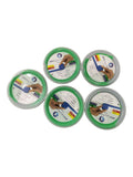 AFH Easy Power Putty 5 Stück Fest Grün 85 g Reha Knetmasse Handtrainer