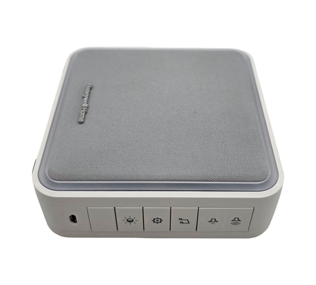 Honeywell Home DW915S Serie 9 LED Gong tragbar 11 Melodien weiß