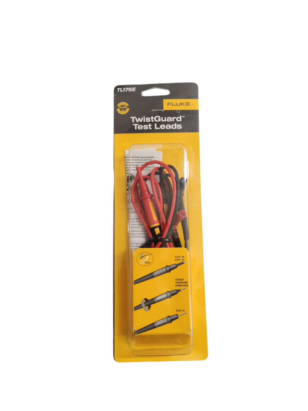 Fluke TL175E Messkabel Set schwarz rot 56,5 Zoll