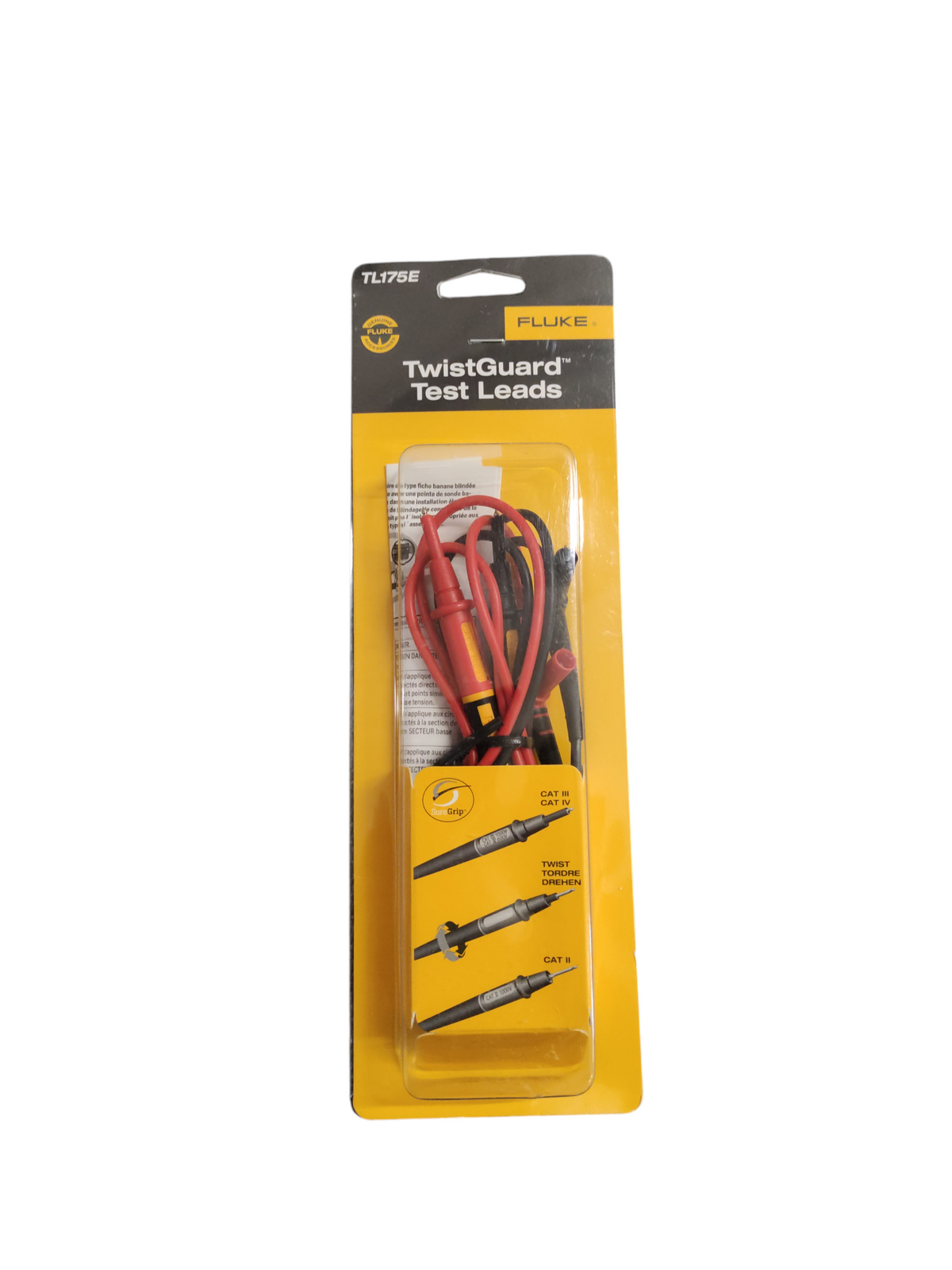 Fluke TL175E Messkabel Set schwarz rot 56,5 Zoll