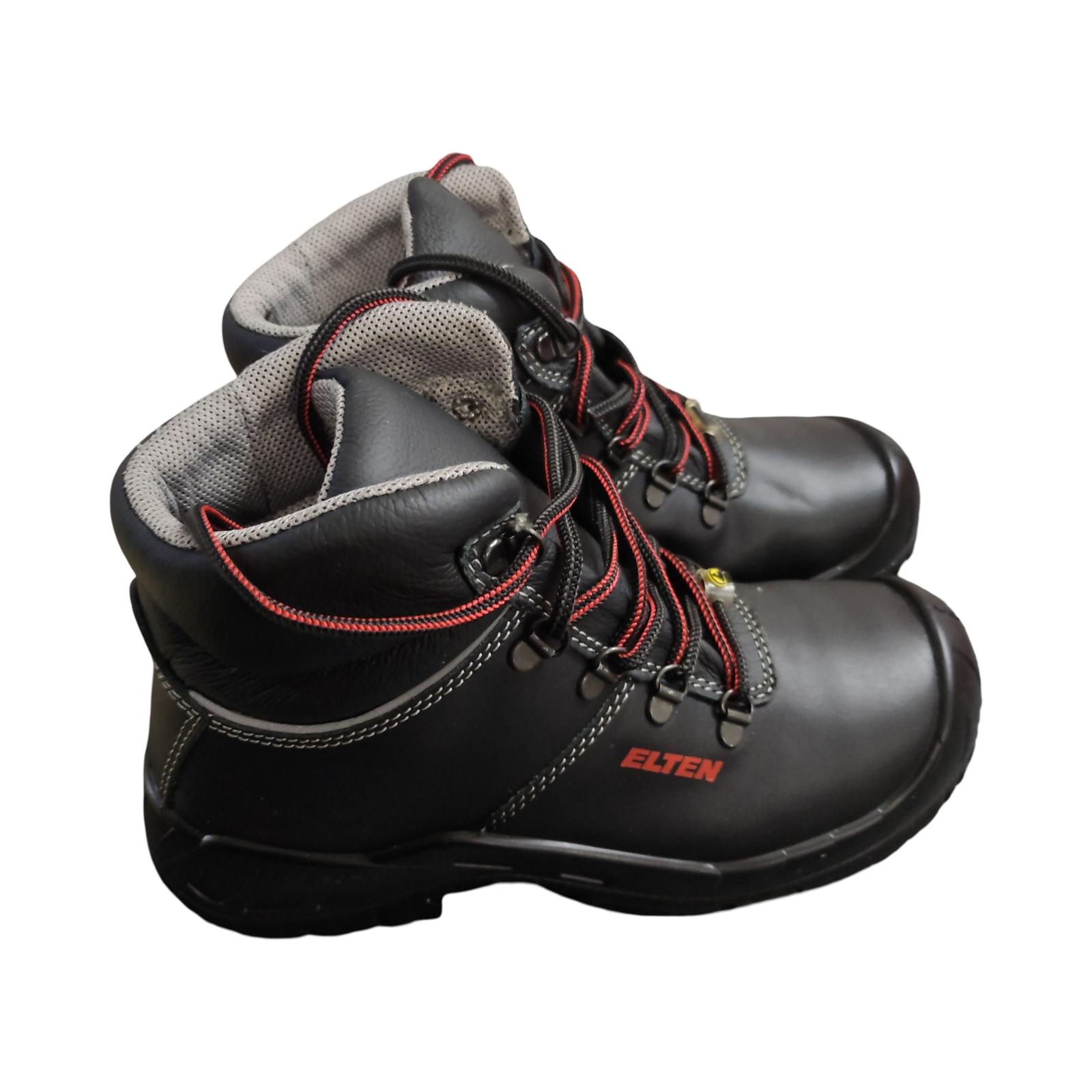 ELTEN LAURENZO PU Mid ESD S3 Sicherheitsschuhe Schwarz Größe 39