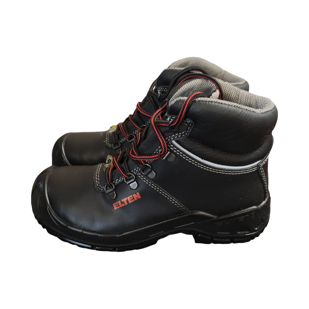 ELTEN LAURENZO PU Mid ESD S3 Sicherheitsschuhe Schwarz Größe 39
