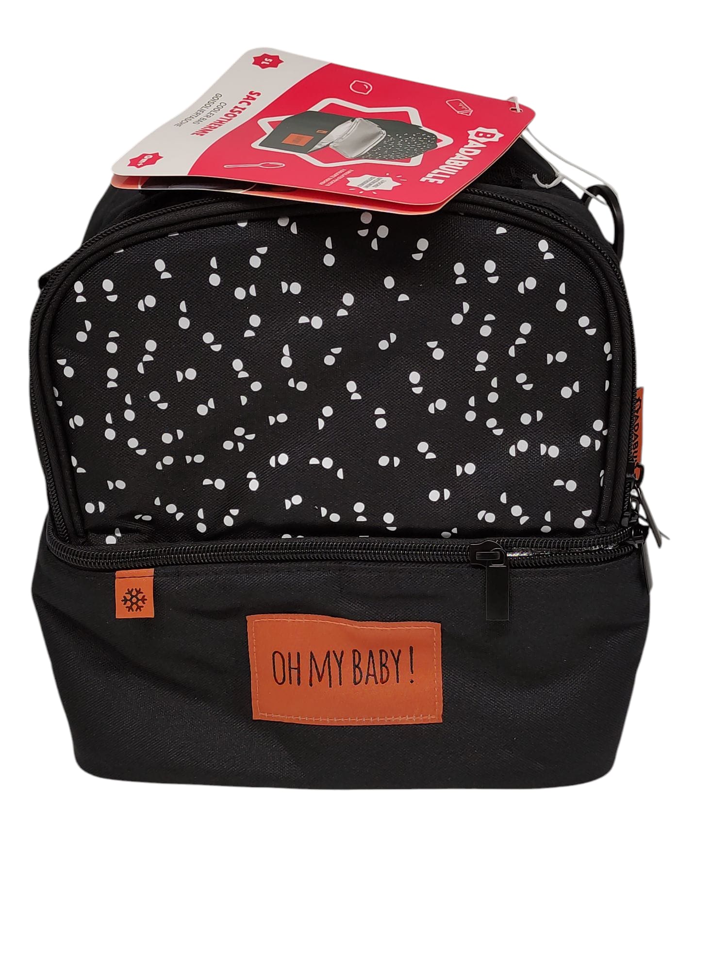 Isolierte Badabulle Pick & Go Tasche mit 2 separaten Innenfächern