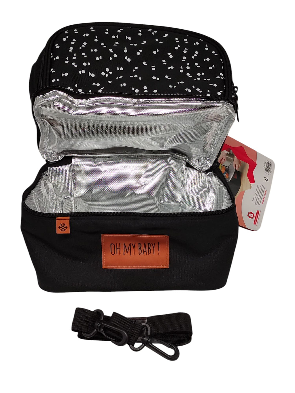 Isolierte Badabulle Pick & Go Tasche mit 2 separaten Innenfächern