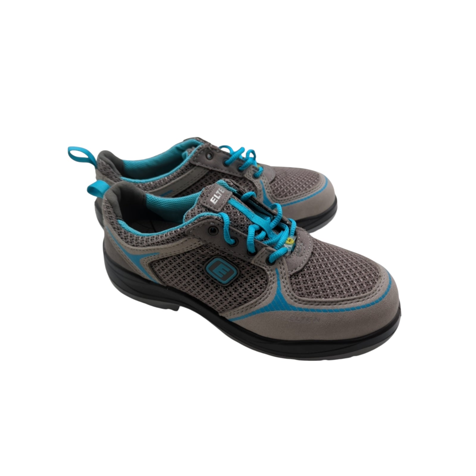 ELTEN MILA aqua Low Sicherheitsschuhe ESD S1 Damen Grau/Türkis Gr. 39
