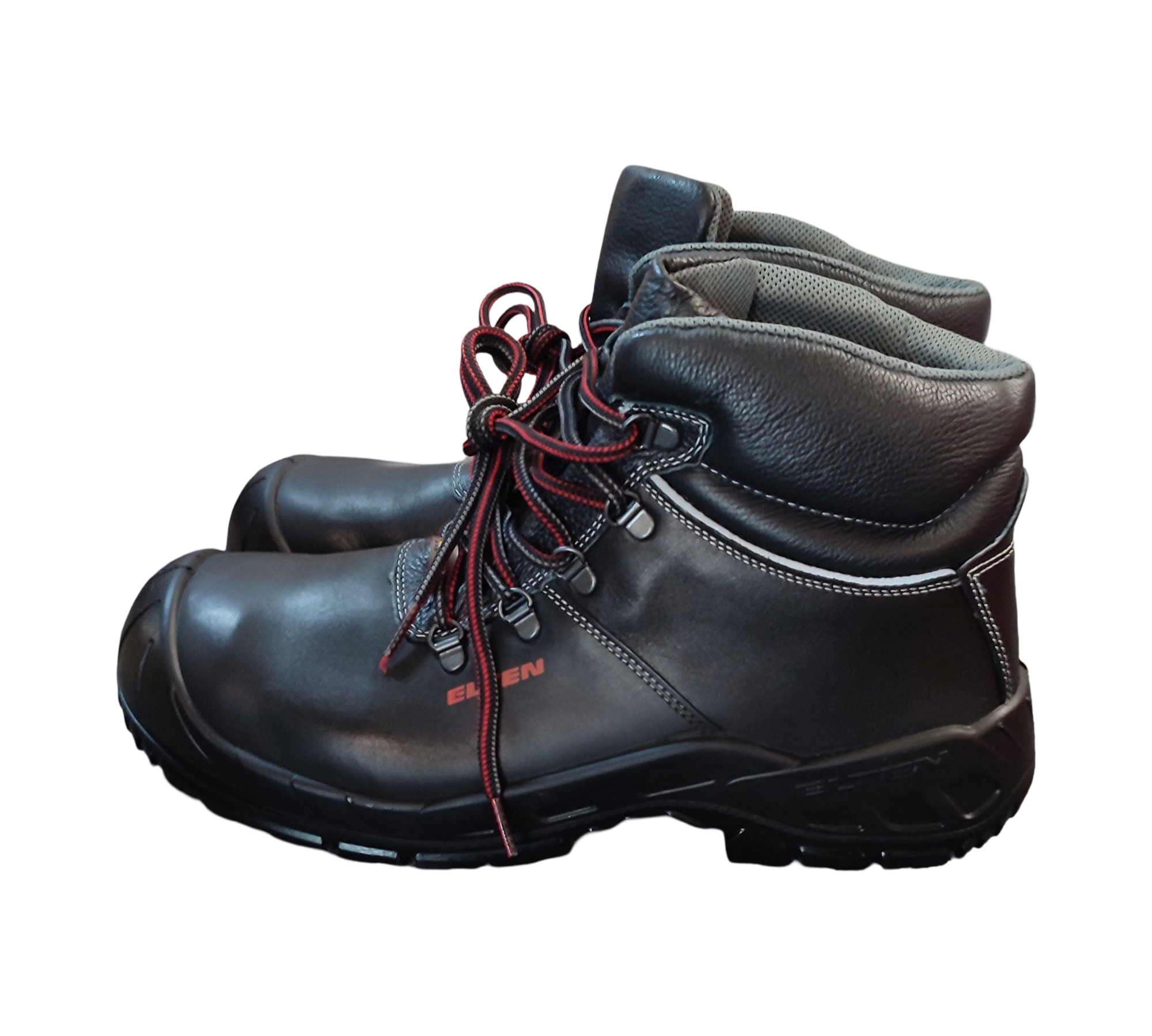 ELTEN RENZO Mid Sicherheitsschuhe ESD S3 Leder Schwarz Gr. 46