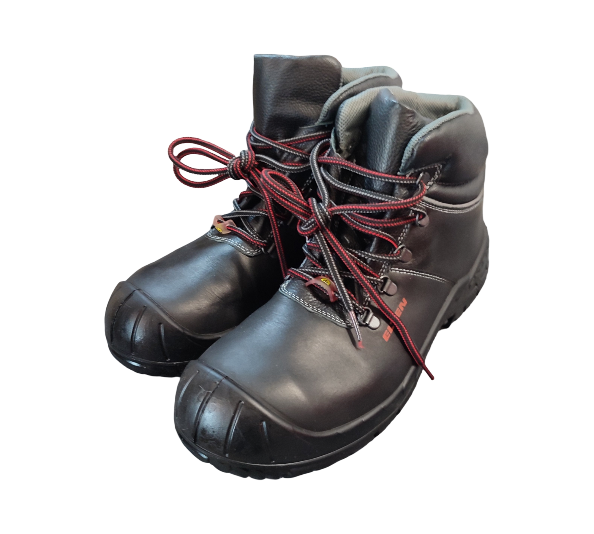 ELTEN RENZO Mid Sicherheitsschuhe ESD S3 Leder Schwarz Gr. 46