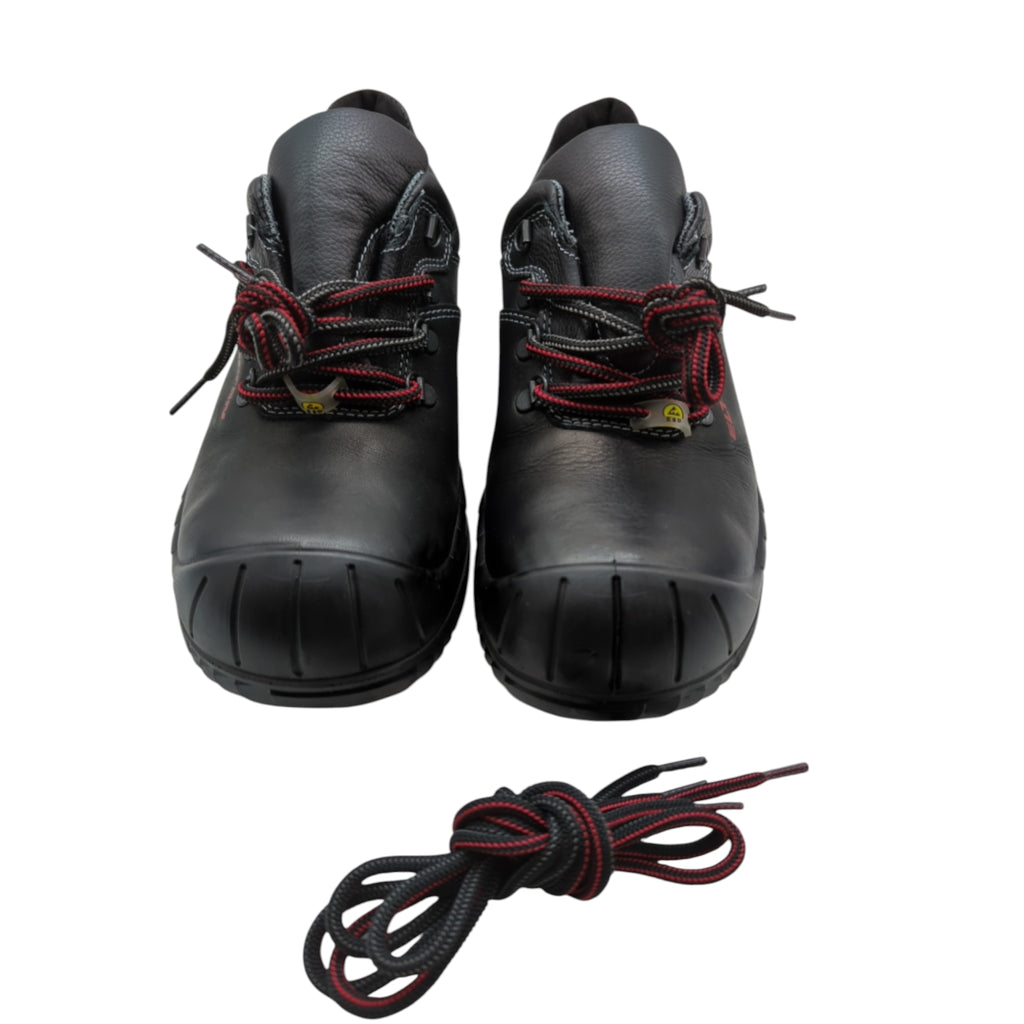 ELTEN Renzo Low ESD S3 Sicherheitsschuhe Unisex Stahlkappe Gr. 41 Schwarz