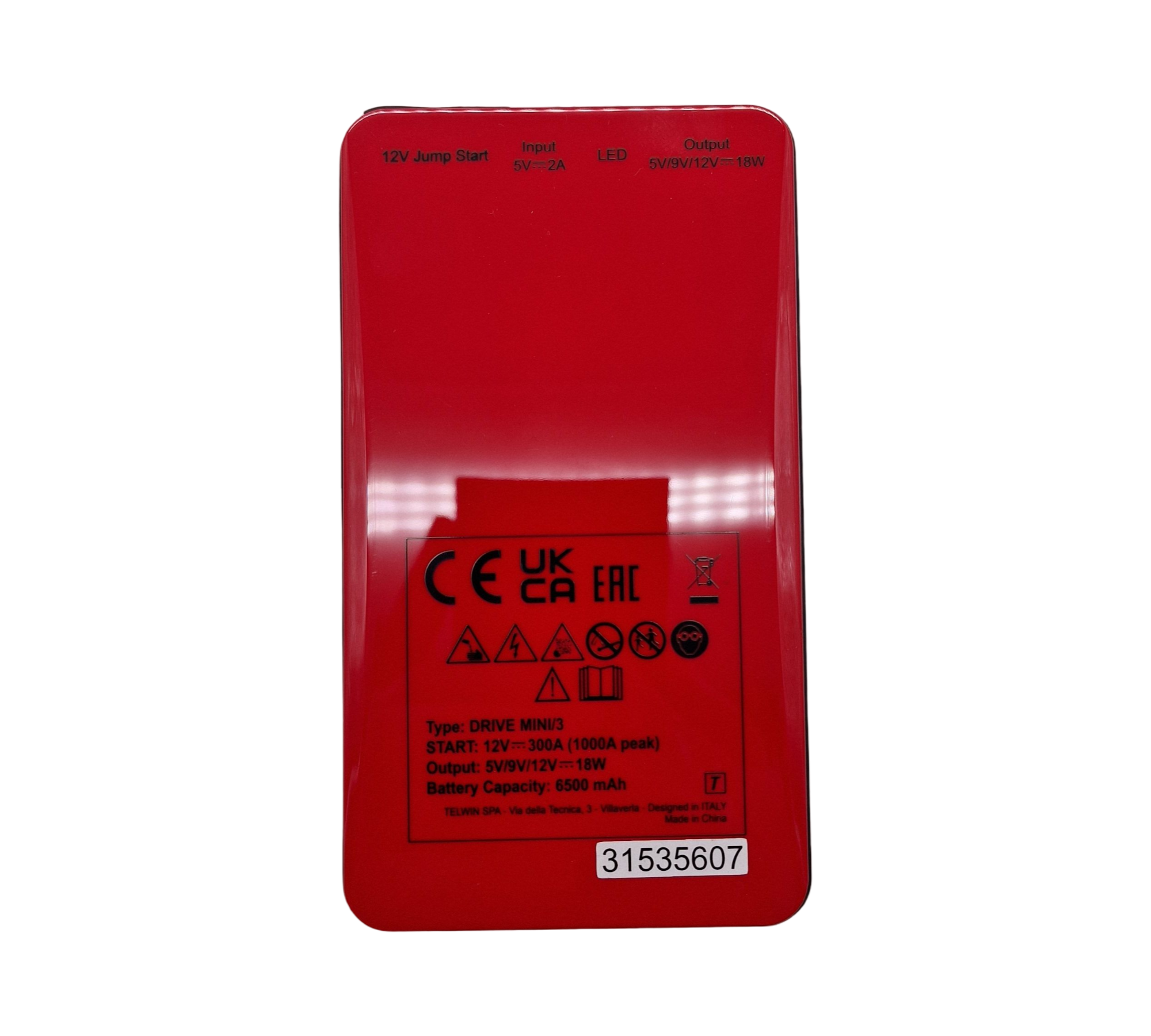 Telwin Drive Mini Starthilfe Powerbank 12V 1000A USB-Ladegerät