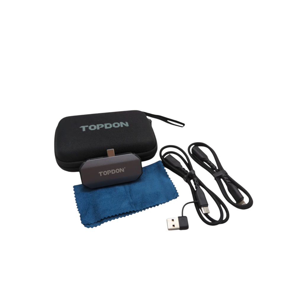 TOPDON TC002C Duo Wärmebildkamera 512x384 25Hz USB-C Lightning