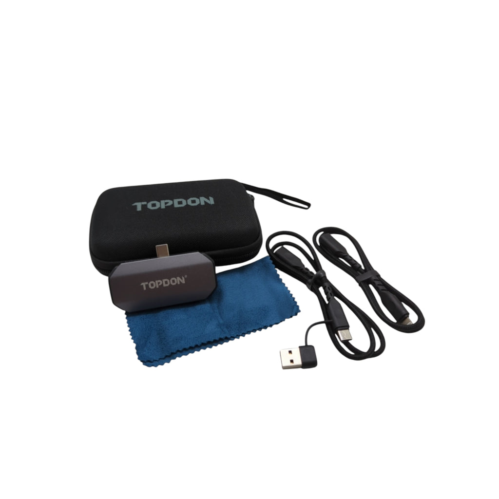 TOPDON TC002C Duo Wärmebildkamera 512x384 25Hz USB-C Lightning