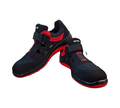ELTEN Lonny red Easy Sicherheitsschuhe ESD S1PS Stahlkappe Gr. 43 Schwarz-Rot