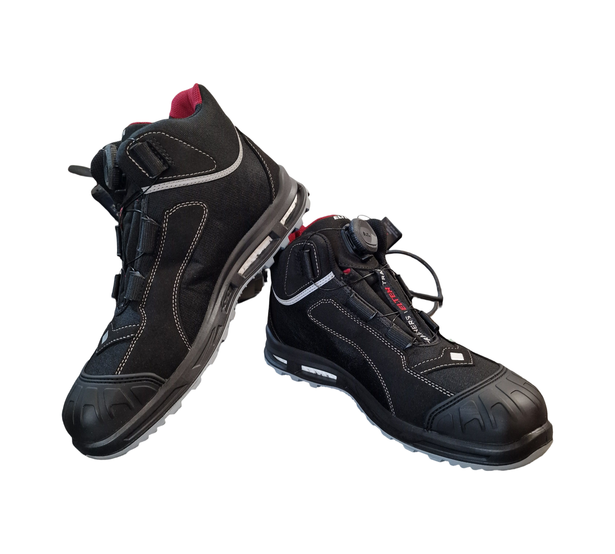ELTEN SANDER XXT Pro Sicherheitsschuhe Herren Gr. 46 Schwarz-Rot
