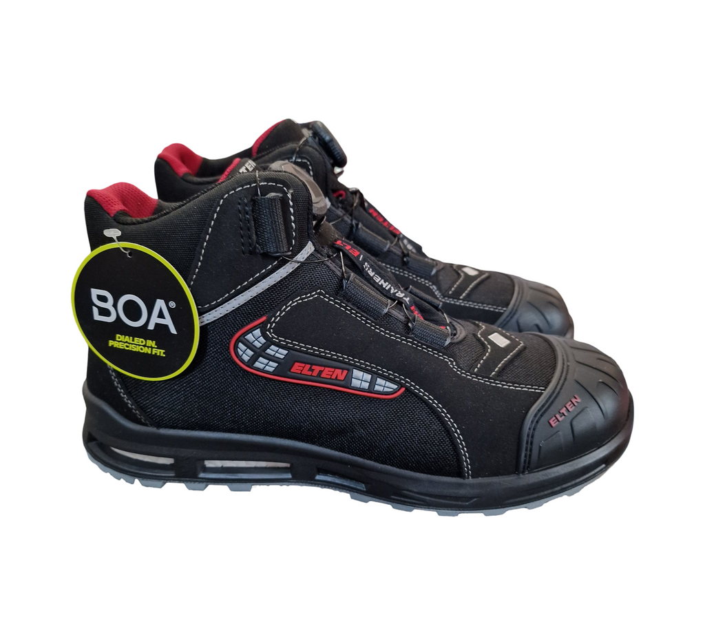 ELTEN SANDER XXT Pro Sicherheitsschuhe Herren Gr. 46 Schwarz-Rot