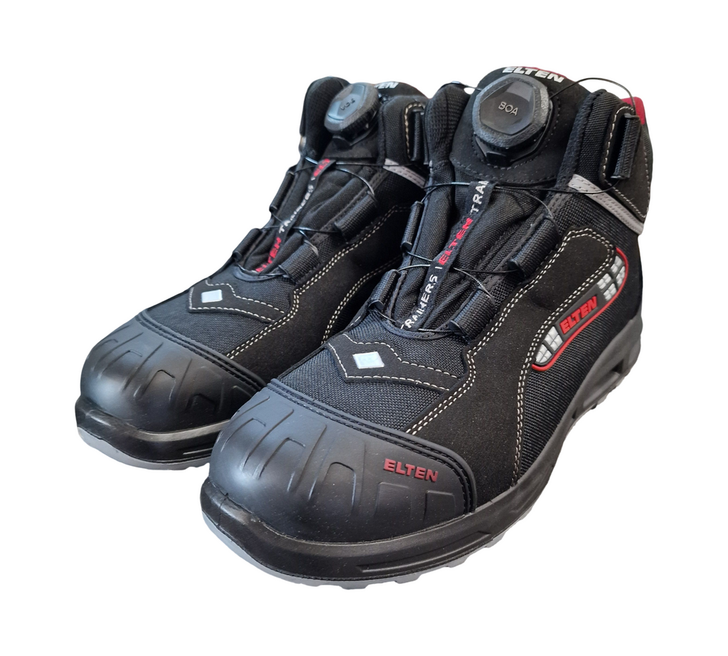ELTEN SANDER XXT Pro Sicherheitsschuhe Herren Gr. 46 Schwarz-Rot