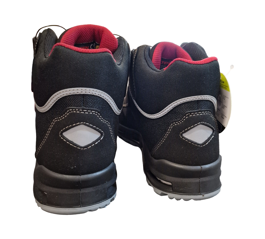 ELTEN SANDER XXT Pro Sicherheitsschuhe Herren Gr. 46 Schwarz-Rot