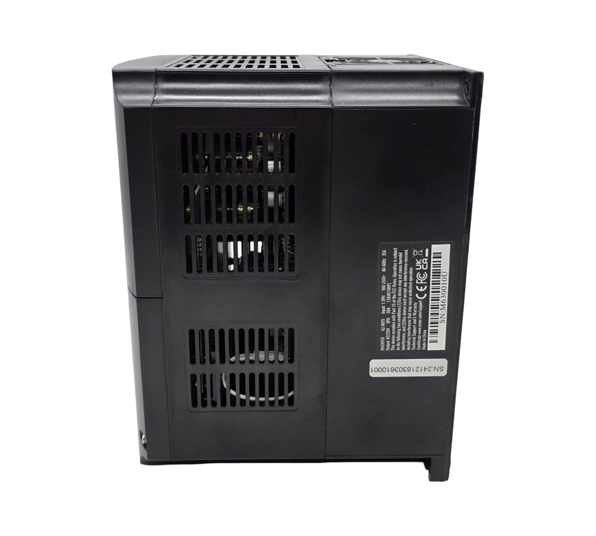 VEVOR VFD Frequenzumrichter 10 PS 7,5 kW 35A 220V 0-400Hz