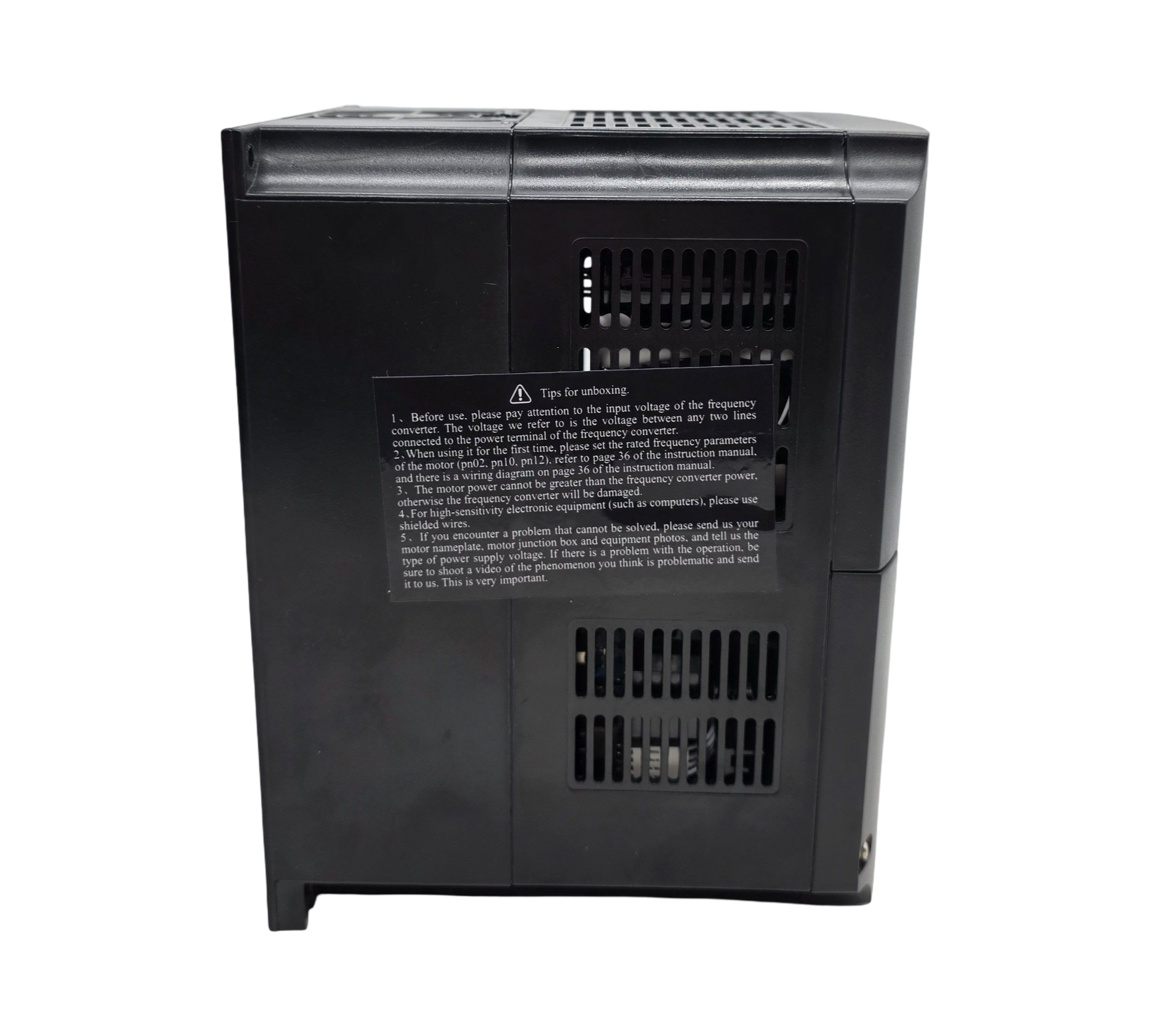 VEVOR VFD Frequenzumrichter 10 PS 7,5 kW 35A 220V 0-400Hz