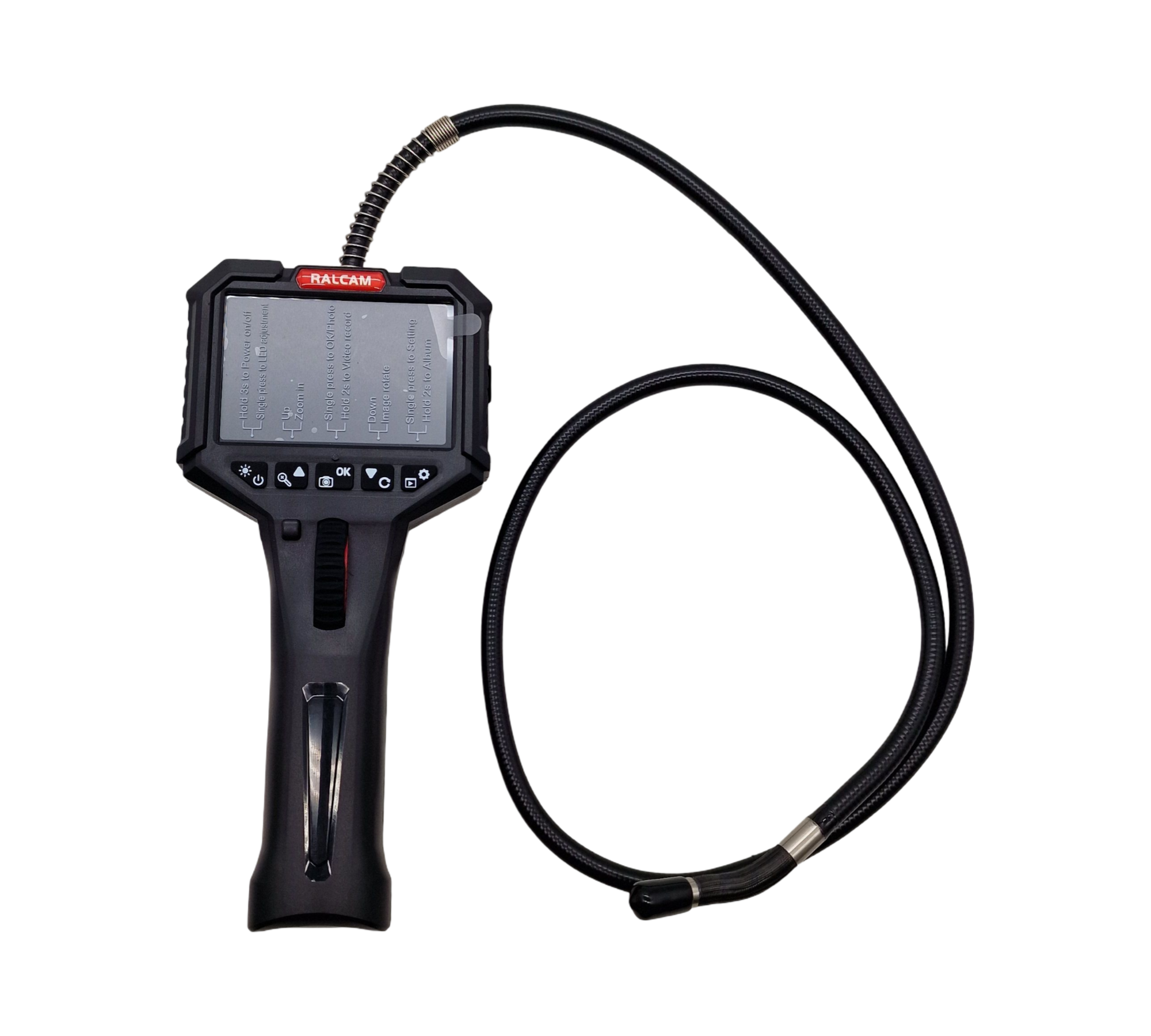 Ralcam Endoskopkamera 1080P Inspektionskamera 8 LED 8,5mm