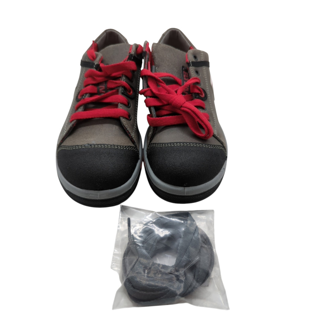 ELTEN Vintage Pirate Low ESD S3 Safety Shoes Unisex Size 39 Grey/Black