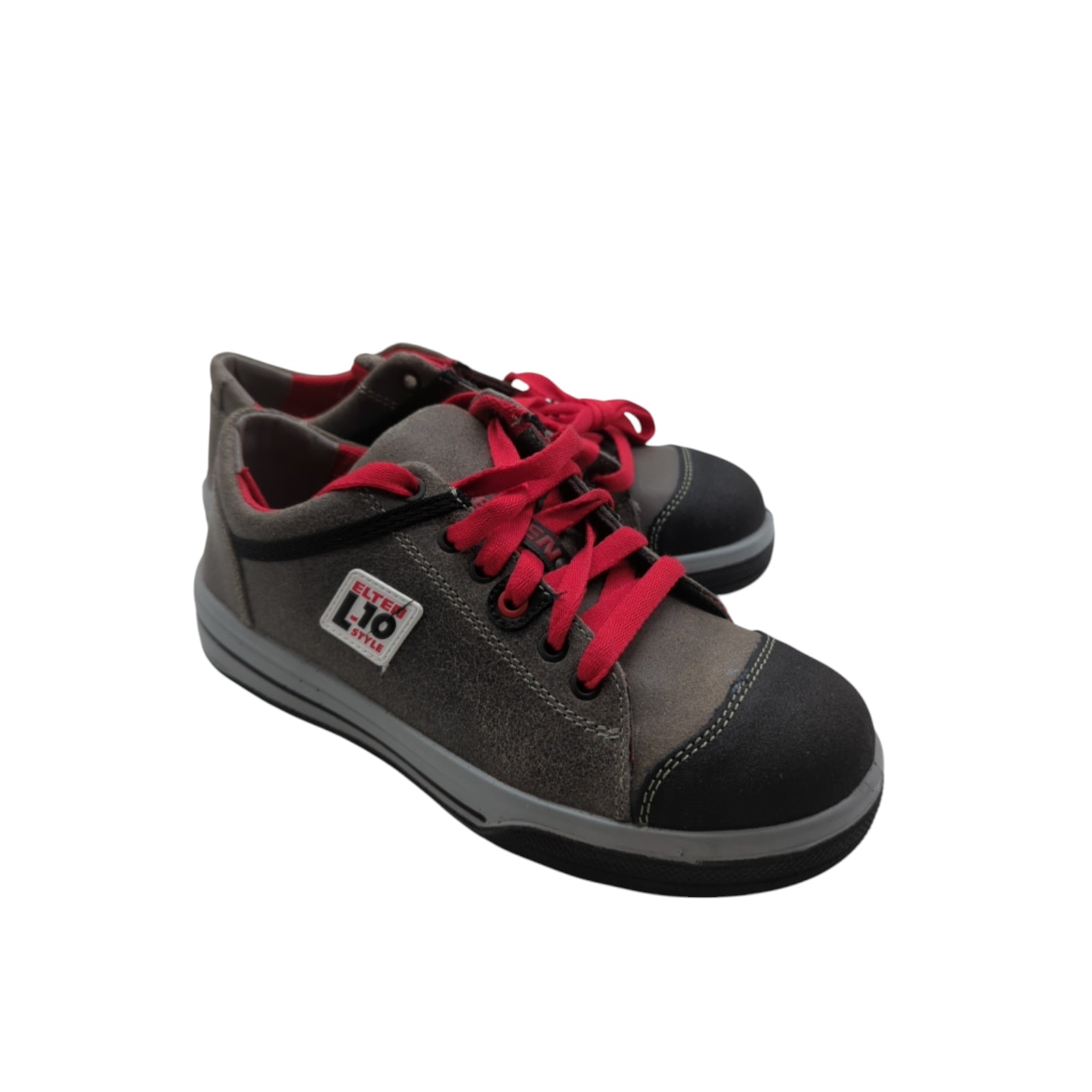 ELTEN Vintage Pirate Low ESD S3 Safety Shoes Unisex Size 39 Grey/Black