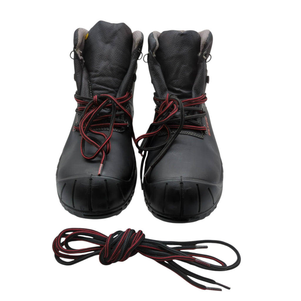ELTEN Renzo Mid Sicherheitsschuhe ESD S3 Leder Stahlkappe Gr. 44 Schwarz
