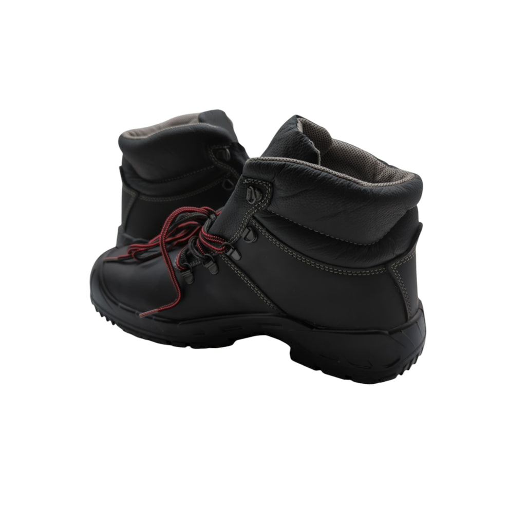 ELTEN Renzo Mid Sicherheitsschuhe ESD S3 Leder Stahlkappe Gr. 44 Schwarz