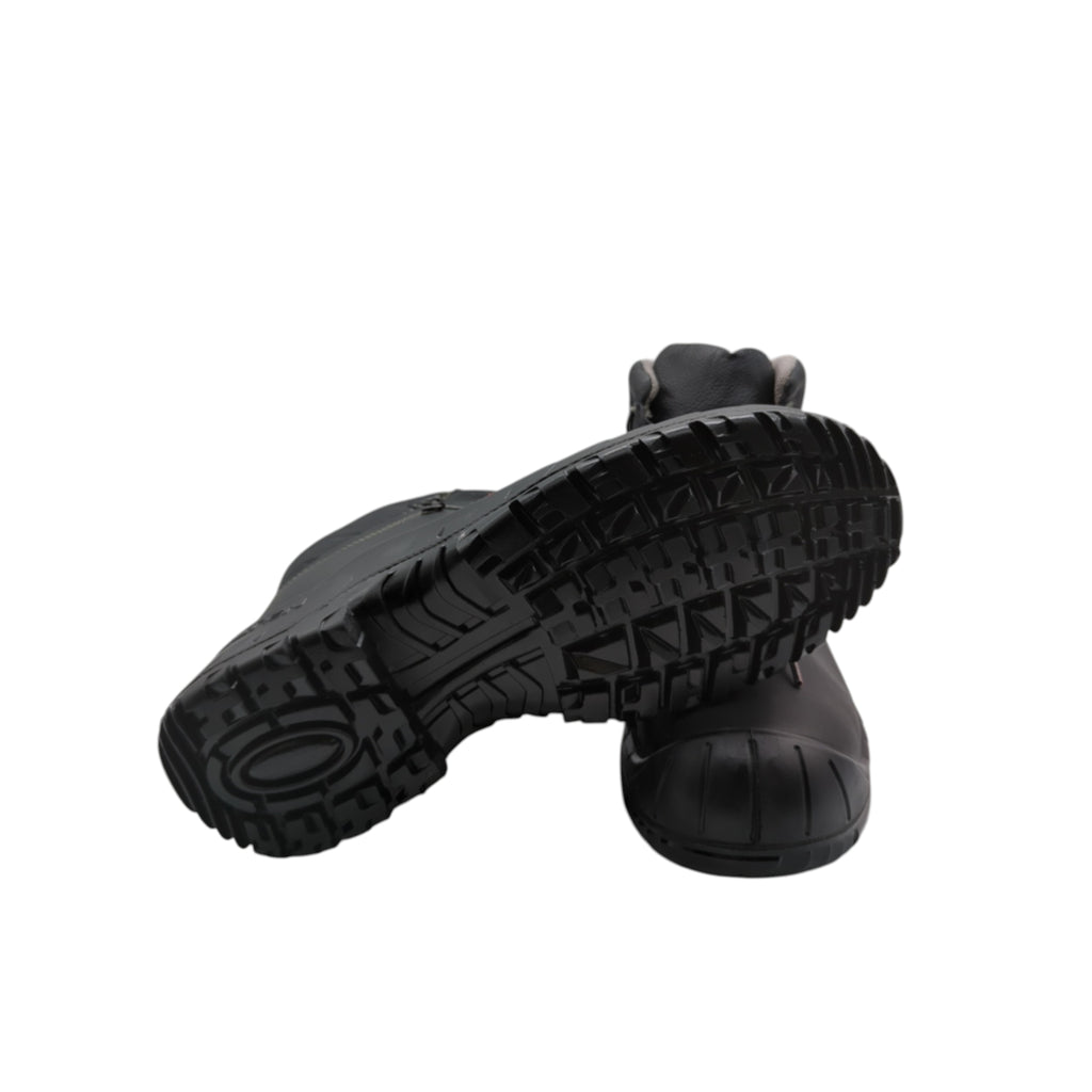 ELTEN Renzo Mid Sicherheitsschuhe ESD S3 Leder Stahlkappe Gr. 44 Schwarz