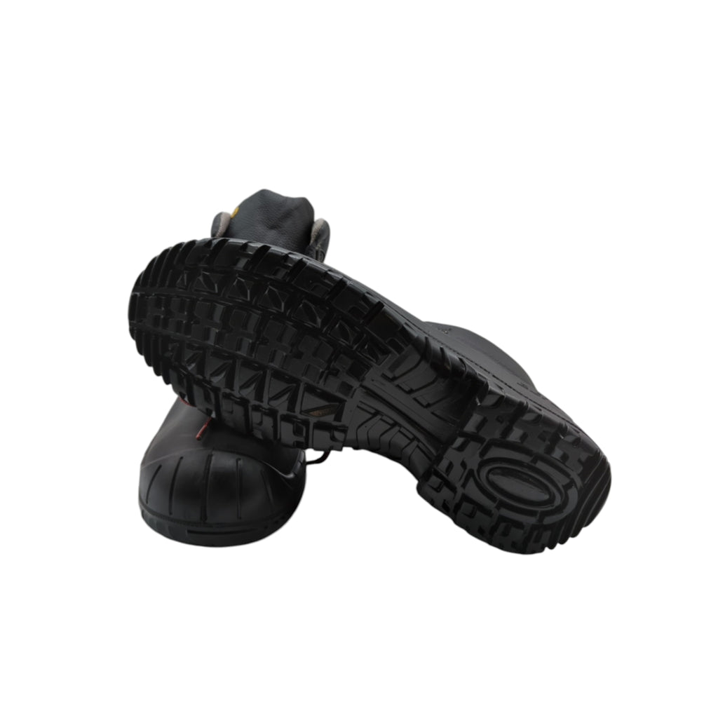 ELTEN Renzo Mid Sicherheitsschuhe ESD S3 Leder Stahlkappe Gr. 44 Schwarz