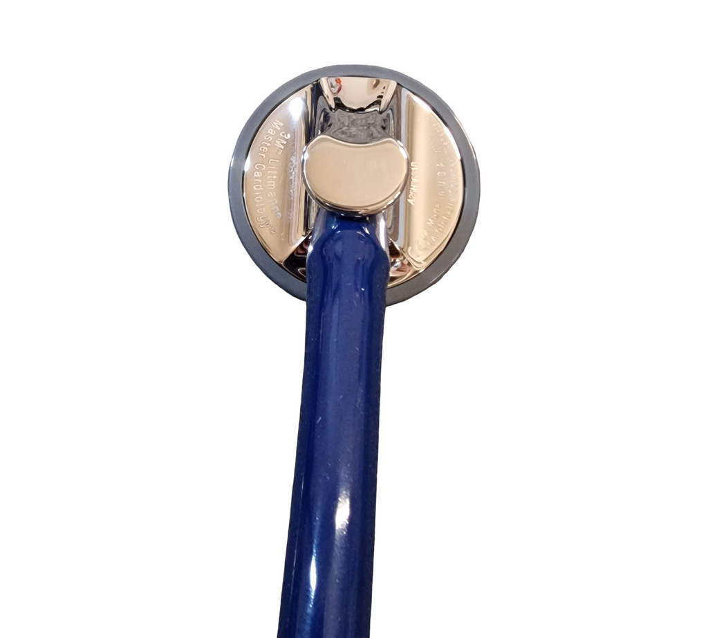 Littmann 2164 3M Master Kardiologie Stethoskop mit marineblauem Schlauch