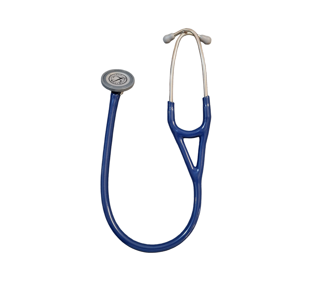 Littmann 2164 3M Master Kardiologie Stethoskop mit marineblauem Schlauch