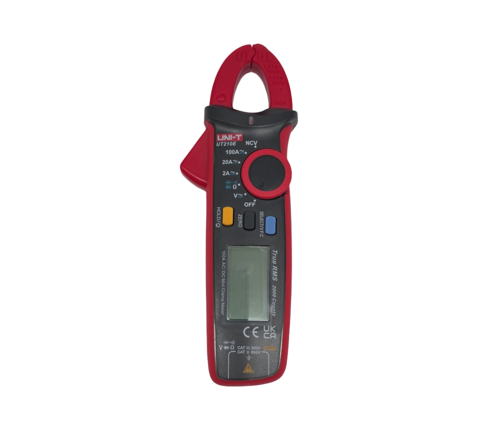 UNI-T UT210E Strommesszange Digital Amperemeter Voltmeter vollautomatisch AC DC Multimeter