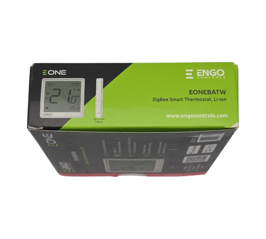 ENGO E-ONE Wireless Smart Thermostat, WiFi Programmierbarer Controller, ZigBee 3.0, Fußbodenheizung, Alexa kompatibel, TUYA Smartlife Control Boile...