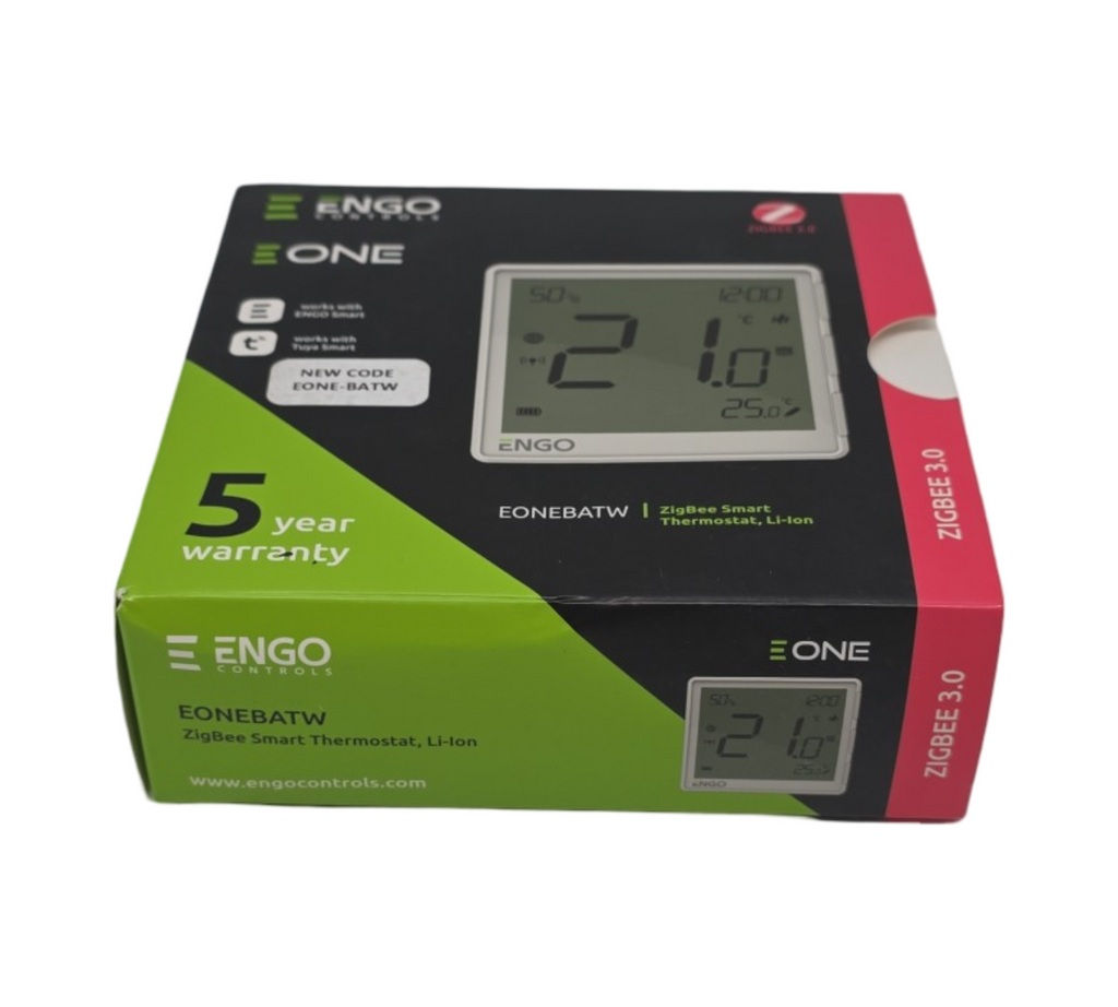 ENGO E-ONE Wireless Smart Thermostat, WiFi Programmierbarer Controller, ZigBee 3.0, Fußbodenheizung, Alexa kompatibel, TUYA Smartlife Control Boile...